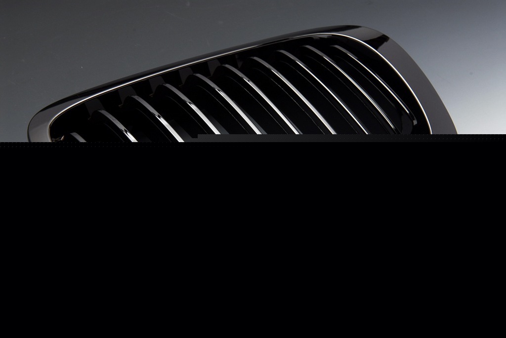 99~02 bmw E46 2D 325C 330C coupe black chrome grille us