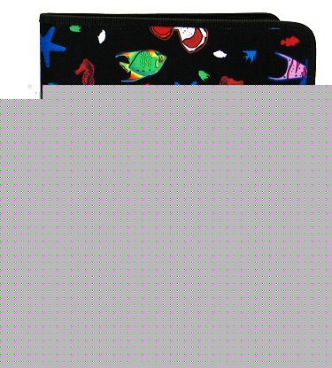 Brite tropical fish fabric folio 