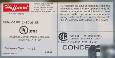 Ge fanuc 90-20 plc CPU211 in hoffman enclosure