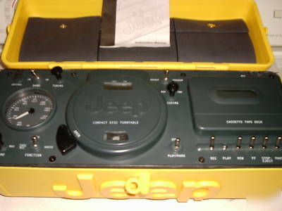 Jeep portable cd,am/fm radio by chrysler corp 1997