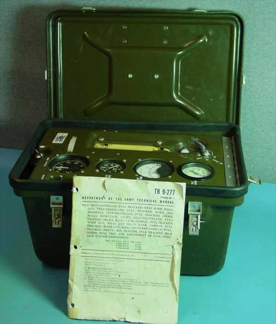 Jered products military fuel injector pump tester