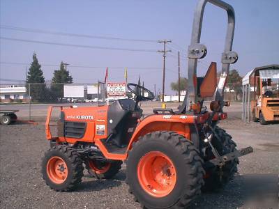 Kubota B7510 tractor 4X4 diesel 2007 pto 118 hours 