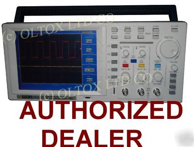 New digital oscilloscope owon PDS5022S w/bat usb fft