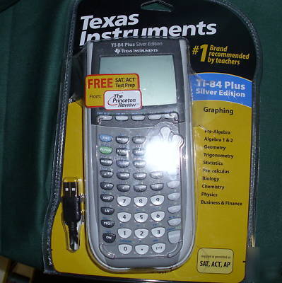 Nip texas instruments ti-84 plus silveredition graphing