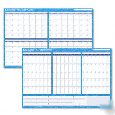 PM239-28 reversible/erasable 90-120 day wall plannner