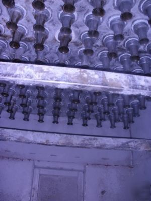 Rotary drum dryer system, blower, baghouse and cyclone