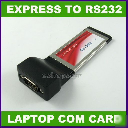 Serial port expresscard express to RS232 card of laptop