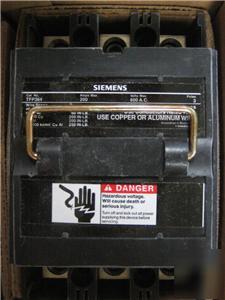 Siemens TFP364 fusible pullout
