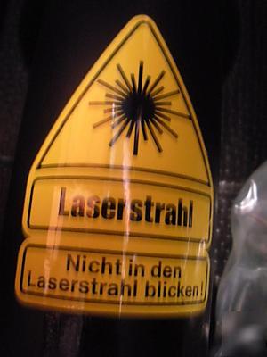 Wild heerbrugg glo -- polytec - laserstrahl with case