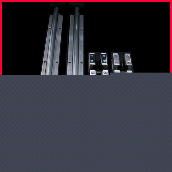 Linear bearing rail sbr-500MM 2 rails + 4 bearing block