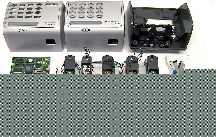 Lot recognition fingerkey finger print scanner modules