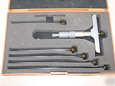 Mitutoyo depth micrometer DMC4-6