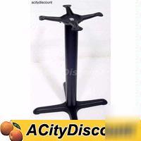 New 24IN x 30IN restaurant cast iron table base