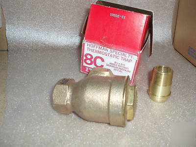 New hoffman 8C thermostatic trap