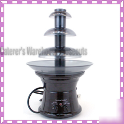 New mini chocolate fountain commercial use. in box