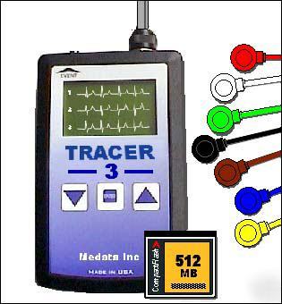 New sale low cost holter digital recorder + s/w.