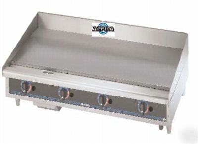 New star-max gas griddles w/thermostatic controls- -636TD