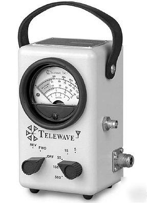 New telewave 44L1P broadband 2-200 mhz rf wattmeter ( )