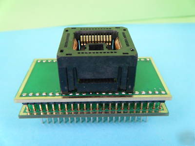 PLCC44 programmer adaptor plcc-44 to DIP40 yamaichi,y