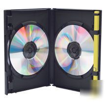 10 zenithpac security double case dvd & locking clips