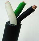 12/3 awg seoow cord / cable / wire blk per ft