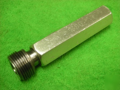 3/4-14 npt go nogo pipe thread plug gauge gage