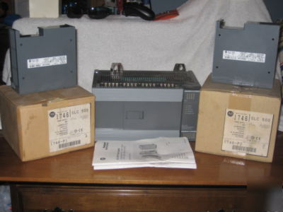 (3) allen bradley slc 500 * * 1746 1747 (3) dealll 