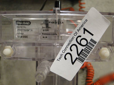 Bio-rad electrophoresis cell, mini pii mcc + protean ii
