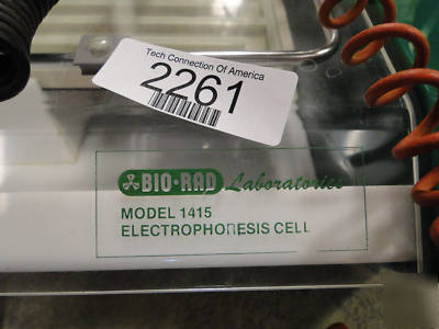 Bio-rad electrophoresis cell, mini pii mcc + protean ii