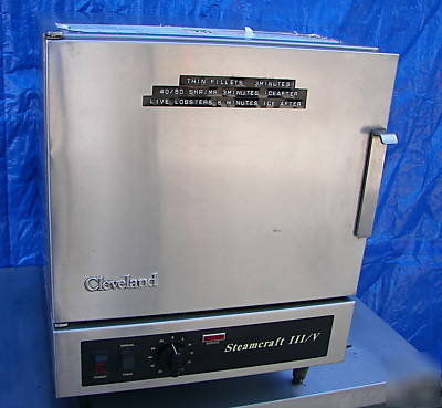 Cleveland steamcraft iii/v convection steamer