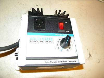 Cole parmer solid-state ac power controller 2604-00