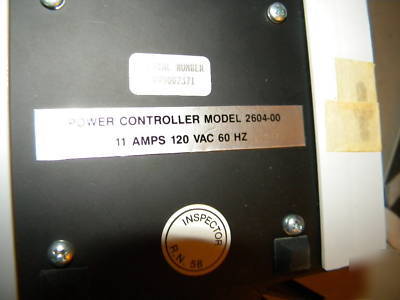 Cole parmer solid-state ac power controller 2604-00