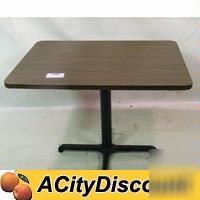 Commercial restaurant dining area table 42X30