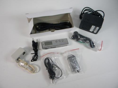 Denpa mp-38 digital voice recorder w/ wireless mic spy
