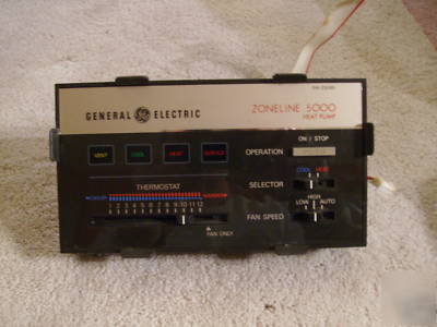 Ge zoneline 5000 heat pump control panel