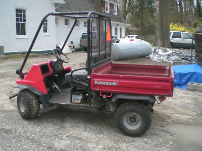 Kawasaki mule 2500 utility vehical atv kubota rhino