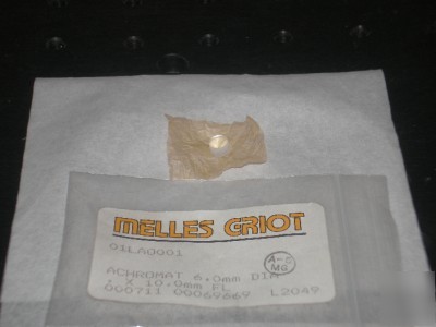 Melles griot 01 lao 001/078 6MM dia x 10M fl achromat