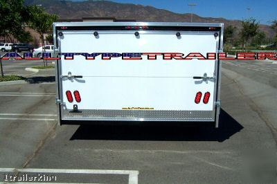 New enclosed race car lowrider sand rail atv toy hauler