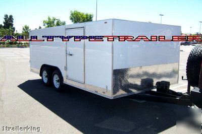 New enclosed race car lowrider sand rail atv toy hauler