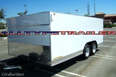 New enclosed race car lowrider sand rail atv toy hauler
