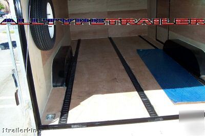 New enclosed race car lowrider sand rail atv toy hauler