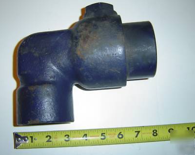 Pipe elbow fitting steel 2 1/4