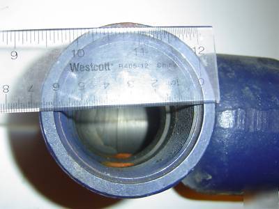 Pipe elbow fitting steel 2 1/4