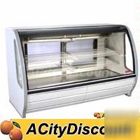 Tor-rey 18.3 cu.ft refrigerated curved glass deli case