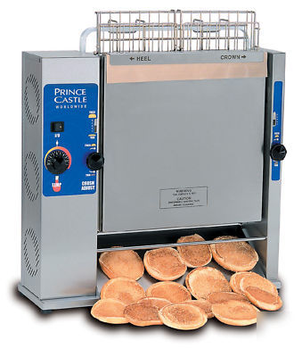 Prince castle vertical bun bread bagel toaster 