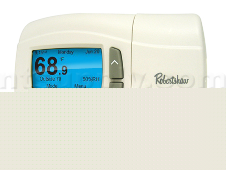 Robertshaw 9801I2 programmable 1 heat/1 cool with
