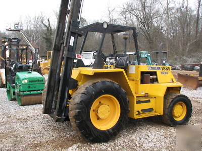 Sellick sd-80 roughterrain forklift 8000 cap.