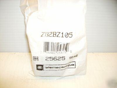 Telemecanique ZB2BZ105 contact block w/ mtg base (nip)