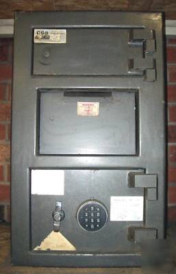 Used mail box drop safe with digital controller