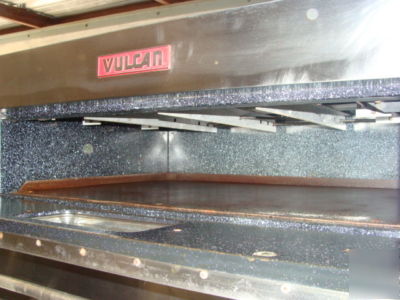 Vulcan 3 deck baking pizza oven - eleactic